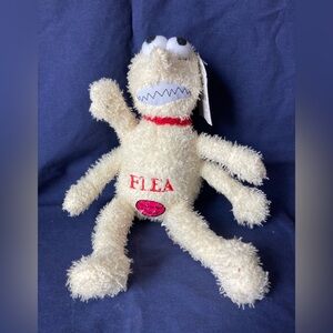 NWT The Flea Squeaker Dogs Plush Toy Stuffed Animal Soft Feel